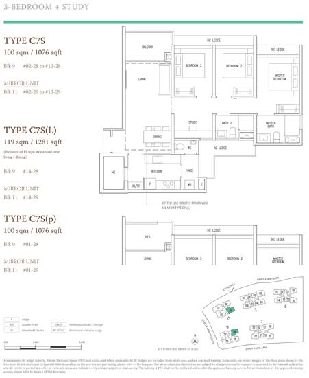 The Botany at Dairy Farm - Floor Plan