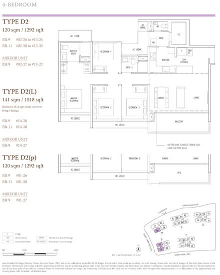 The Botany at Dairy Farm - Floor Plan