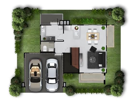 Habitia Watcharapol : ฮาบิเทีย วัชรพล - Floor Plan