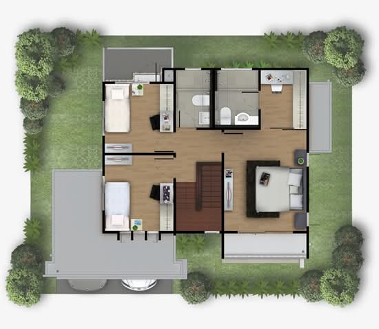 Habitia Watcharapol : ฮาบิเทีย วัชรพล - Floor Plan