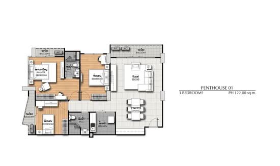 Supalai Monte at Viang : ศุภาลัย มอนเต้ แอท เวียง - Floor Plan