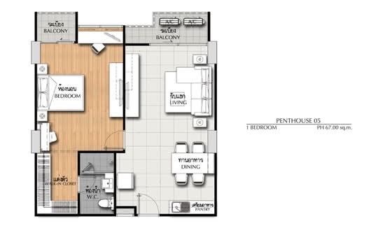 Supalai Monte at Viang : ศุภาลัย มอนเต้ แอท เวียง - Floor Plan