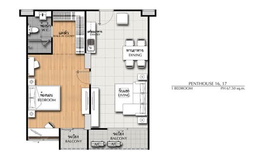 Supalai Monte at Viang : ศุภาลัย มอนเต้ แอท เวียง - Floor Plan