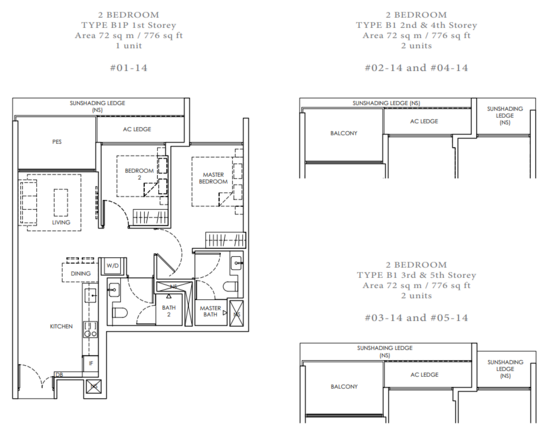 Peak Residence - Floor Plan