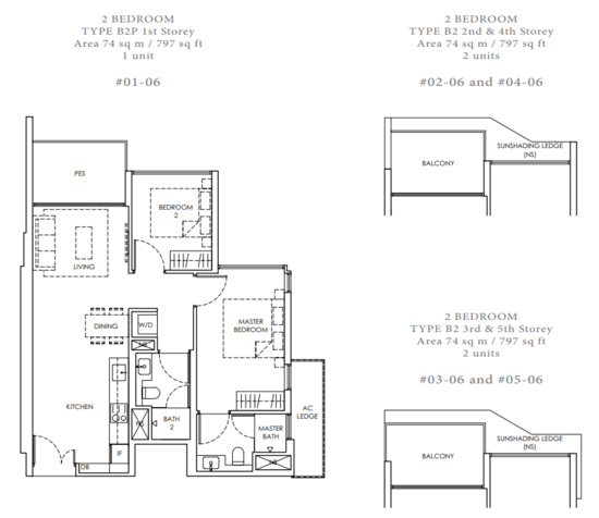 Peak Residence - Floor Plan