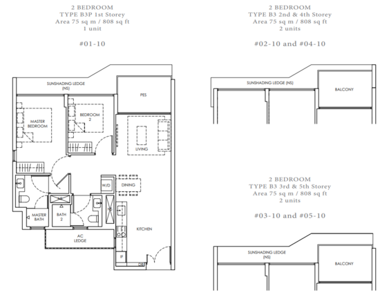 Peak Residence - Floor Plan