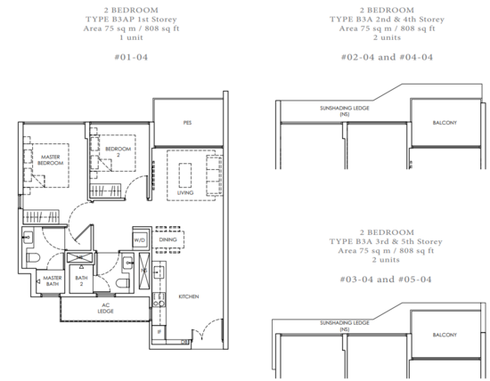Peak Residence - Floor Plan