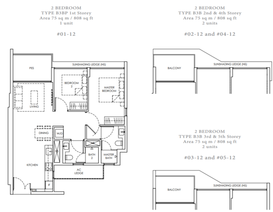 Peak Residence - Floor Plan