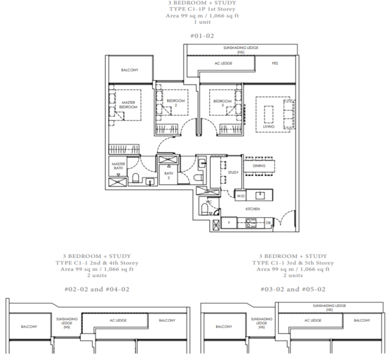Peak Residence - Floor Plan