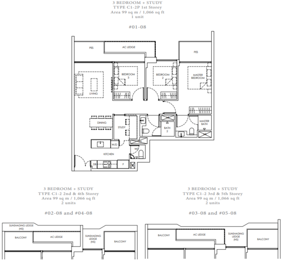 Peak Residence - Floor Plan