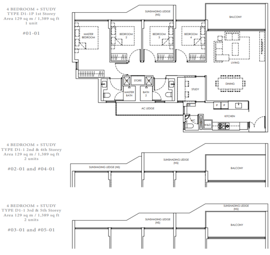 Peak Residence - Floor Plan