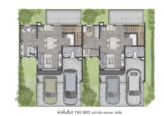 Britania Praksa Station : บริทาเนีย แพรกษา สเตชั่น - Floor Plan
