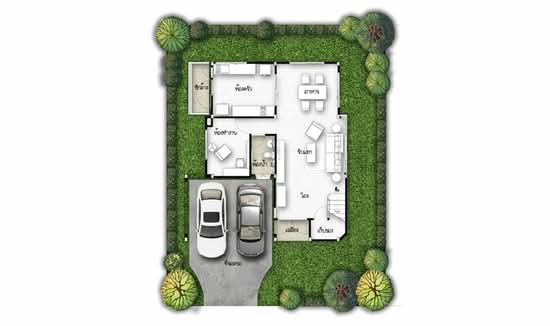 Supalai Park Ville Rama 2-Thakham : ศุภาลัย พาร์ควิลล์ พระราม 2-ท่าข้าม  - Floor Plan