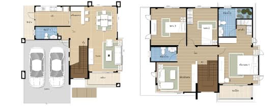 Tarafahsai 3 : ธาราฟ้าใส 3 - Floor Plan