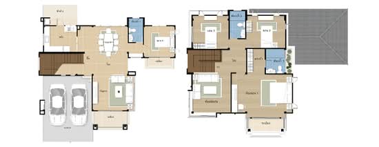 Tarafahsai 3 : ธาราฟ้าใส 3 - Floor Plan