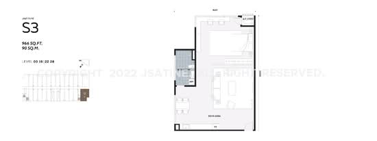 J.Satine SOHO - Floor Plan - iProperty.com.my