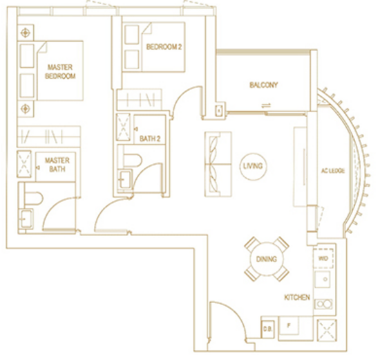 Klimt Cairnhill - Floor Plan