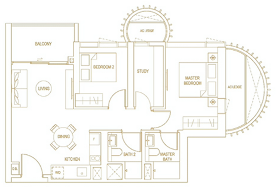 Klimt Cairnhill - Floor Plan