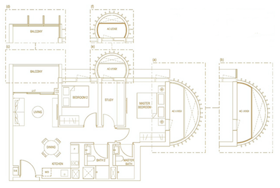 Klimt Cairnhill - Floor Plan