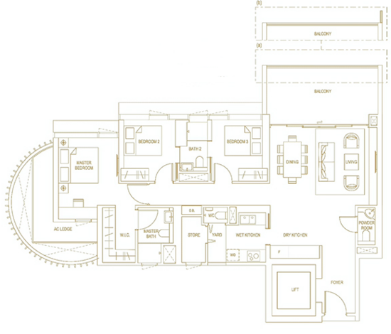 Klimt Cairnhill - Floor Plan