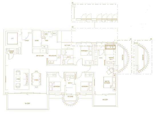 Klimt Cairnhill - Floor Plan