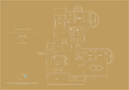 Klimt Cairnhill - Floor Plan