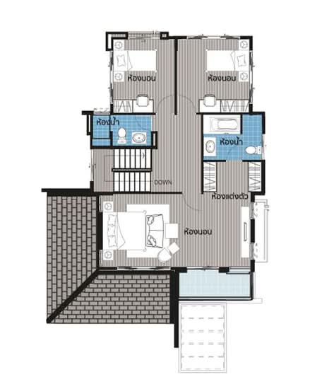 Aqua Divina Ramkhamhaeng 94 - Floor Plan