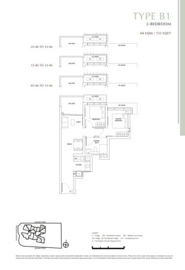 One Bernam - Floor Plan