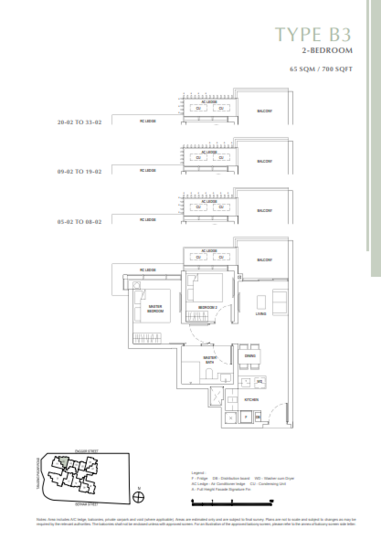 One Bernam - Floor Plan