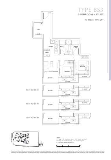 One Bernam - Floor Plan