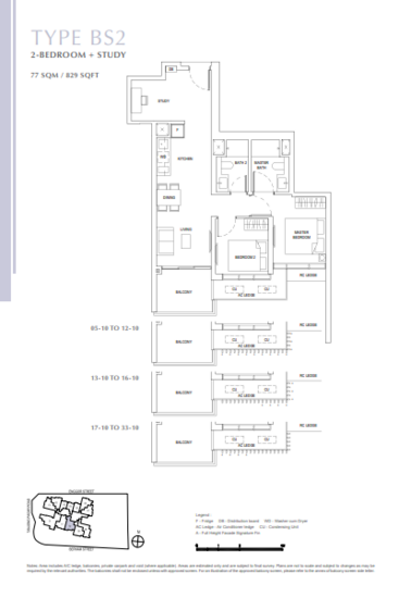 One Bernam - Floor Plan