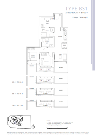 One Bernam - Floor Plan