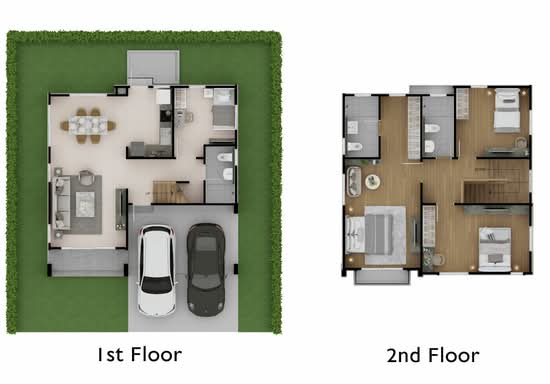 The Plant Rangsit Klong 4-Wongwaen : เดอะ แพลนท์ รังสิต คลอง 4-วงแหวน - Floor Plan