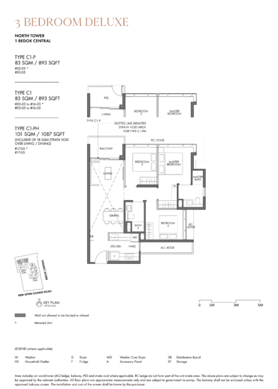 Sky Eden @ Bedok - Floor Plan