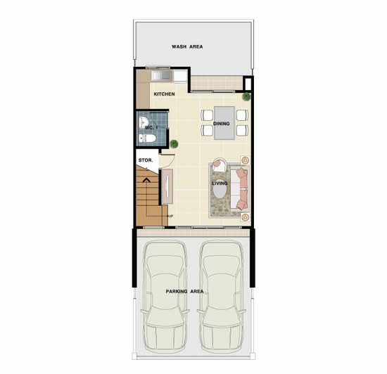 Baan Klang Muang Rama 2 – Bhuddhabucha - Floor Plan