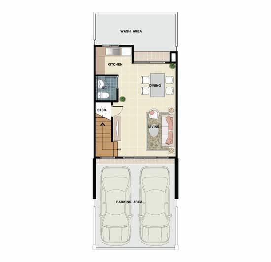 Baan Klang Muang Rama 2 – Bhuddhabucha - Floor Plan
