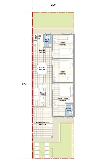 Taman Desa Idaman - Floor Plan - iProperty.com.my