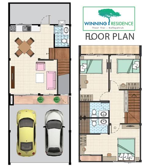 Winning Residence Thoet Thai-Kalapapruek : วินนิ่ง เรสซิเดนส์ เทอดไทย-กัลปพฤกษ์ - Floor Plan