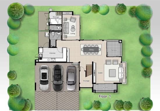 Casa Grand Sukhapiban 5 - Floor Plan