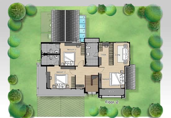Casa Grand Sukhapiban 5 - Floor Plan