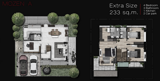 Baan Pieamsuk Rattanathibet-Ratchapruek - Floor Plan