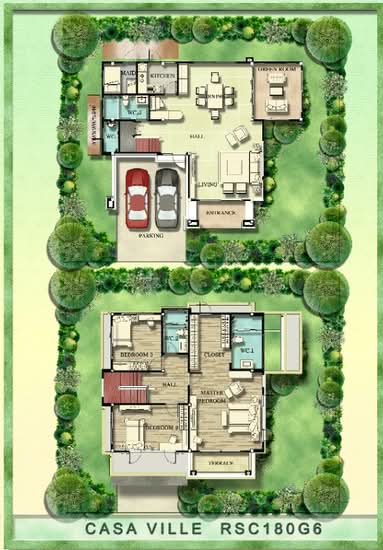 Casa Legend Rama 2 : คาซ่า เลเจ้นด์ พระราม 2 - Floor Plan