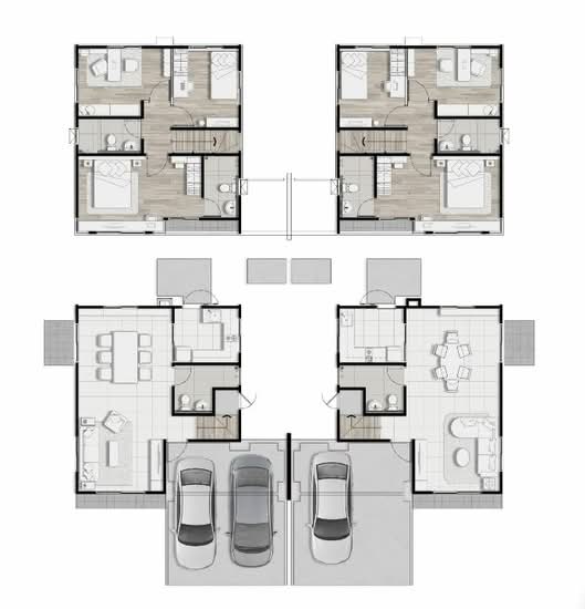 Modi Villa Rangsit Klong 7 : โมดิ วิลล่า รังสิต คลอง 7 - Floor Plan