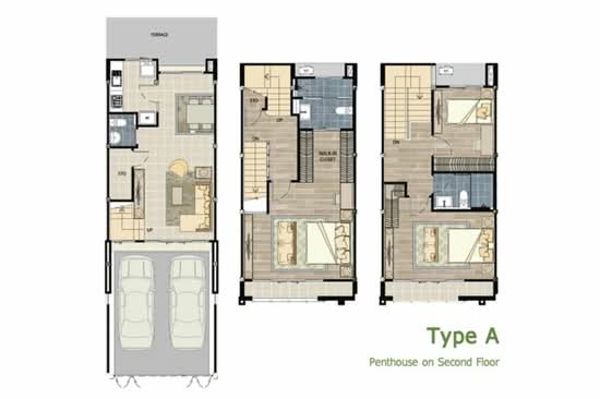 Baan Klang Mueng Ladprao 101 : บ้านกลางเมือง ลาดพร้าว 101 - Floor Plan