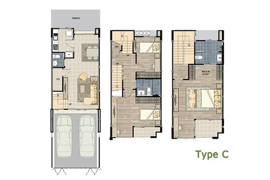 Baan Klang Mueng Ladprao 101 : บ้านกลางเมือง ลาดพร้าว 101 - Floor Plan