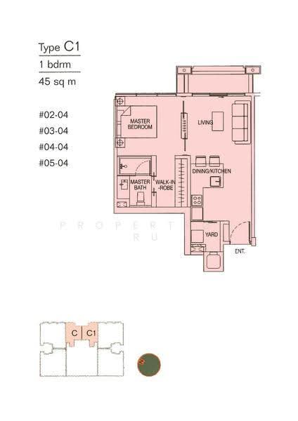 Cubik, 79 Lorong K Telok Kurau, East Coast / Marine Parade, 1 Bedroom, 484 sqft, Apartment For Sale, by Alison Mok, 500274489 - 2D - PropertyGuru.com.sg