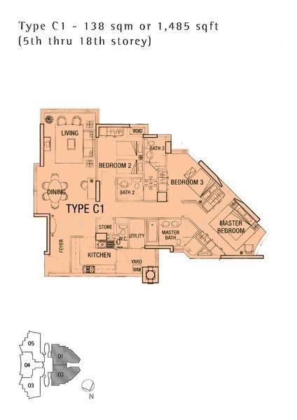 Cuscaden Residences, 26 Cuscaden Road, Tanglin / Holland / Bukit Timah, 3 Bedrooms, 1,485 sqft, Condominium For Rent, by Kelly Ang PC, 23586409 - 2D - PropertyGuru.com.sg