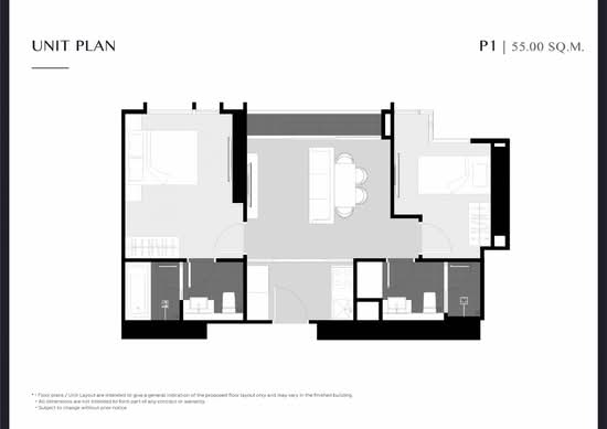 Park Origin Thonglor - Floor Plan