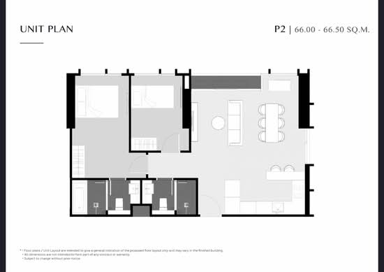 Park Origin Thonglor - Floor Plan
