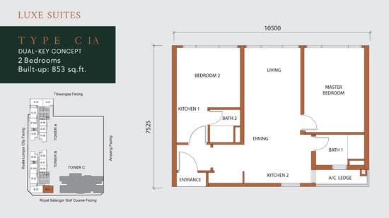 Agile Embassy Garden - Floor Plan - iProperty.com.my
